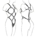 LEATHER BODY - DAMEN MIT MUTIGEM STYLING AUS LEDER - Vanelion Paradise