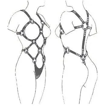 LEATHER BODY - DAMEN MIT MUTIGEM STYLING AUS LEDER - Vanelion Paradise