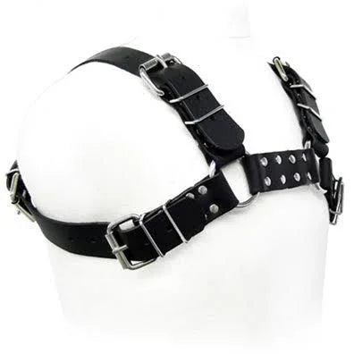 LEATHER BODY - SCHWARZ BULL DOG HARNESS - Vanelion Paradise