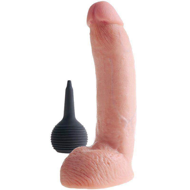 KING COCK - REALISTISCHER NATÜRLICHER EJAKULATOR-PENIS 22.86 CM - Vanelion Paradise