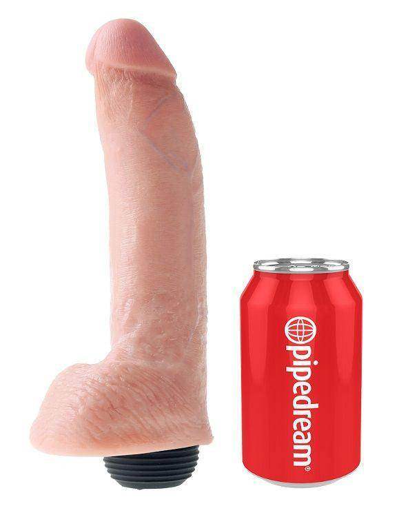 KING COCK - REALISTISCHER NATÜRLICHER EJAKULATOR-PENIS 22.86 CM - Vanelion Paradise