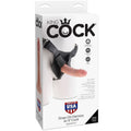 Verpackung des King Cock Strap-on-Sets mit Harness und Dildo