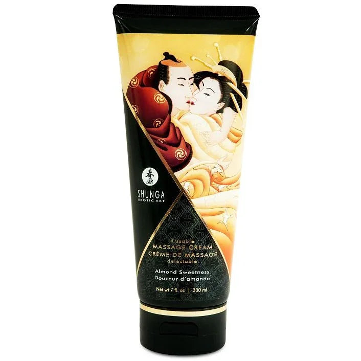 SHUNGA - SÜSSE MANDEL-MASSAGECREME 200 ML - Vanelion Paradise