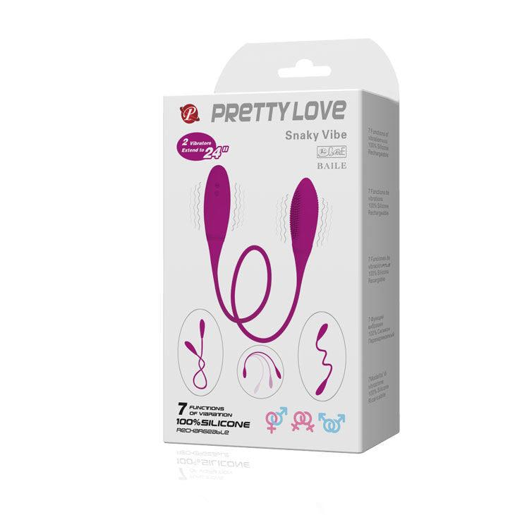 PRETTY LOVE - SNAKY DELUXE VIBRATOR 7 V