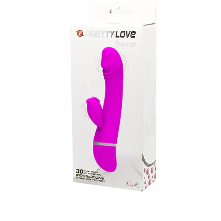 PRETTY LOVE - FLIRTATION VIBRATOR MIT KANINCHEN DAVID - Vanelion Paradise
