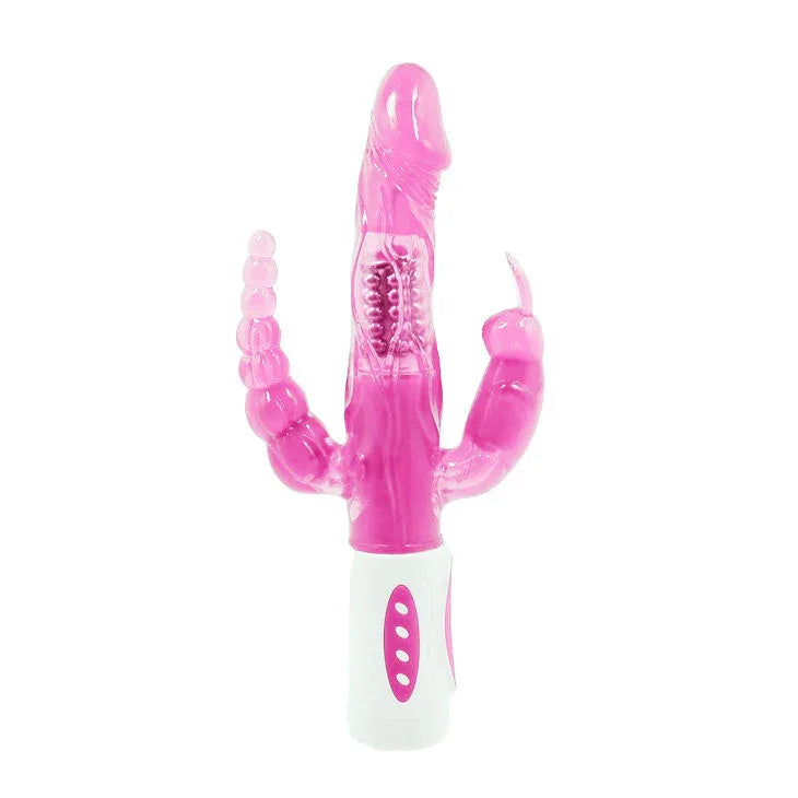 BAILE Pretty Bunny – Dreifach-Vibrator & Rotator - Vanelion Paradise