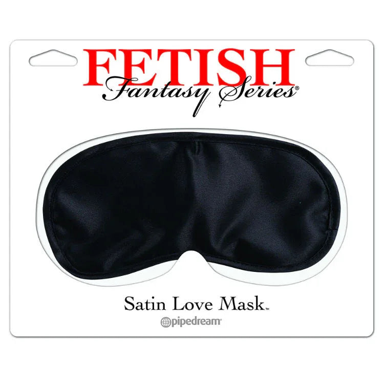 FETISH FANTASY SERIES - SATIN LOVE MASKE SCHWARZ - Vanelion Paradise