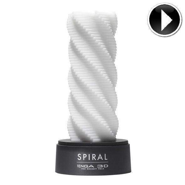 TENGA - 3D-SPIRALGEFORMTE ECSTASY - Vanelion Paradise