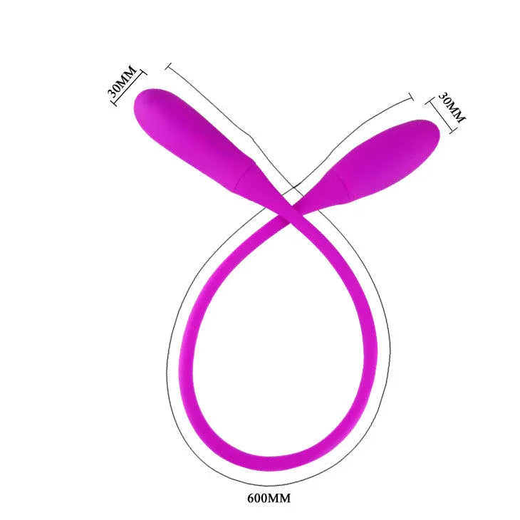 PRETTY LOVE - SMART - SNAKY VIBE VIBRATOR 7V + 3 TICKLING - Vanelion Paradise