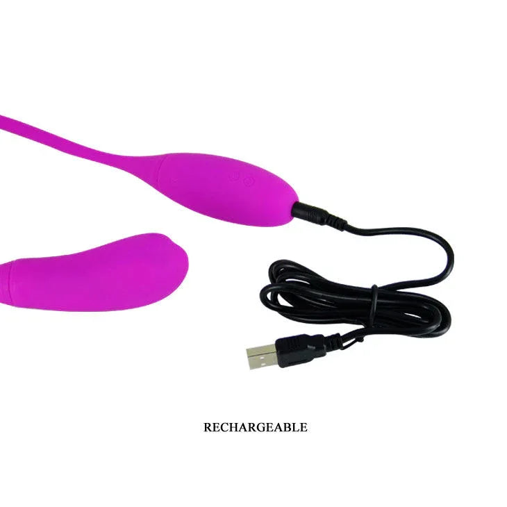 PRETTY LOVE - SMART - SNAKY VIBE VIBRATOR 7V + 3 TICKLING - Vanelion Paradise