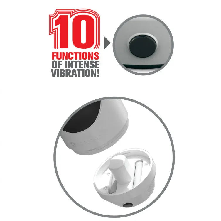 EXTREME TOYZ - PIPEDREAM MEGA GRIP VAGINA MASTURBATOR VIBRATOR - Vanelion Paradise