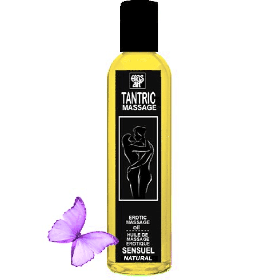 EROS-ART - NATÜRLICHES TANTRISCHES MASSAGEÖL UND NEUTRALES APHRODISIAKUM 200 ML - Vanelion Paradise