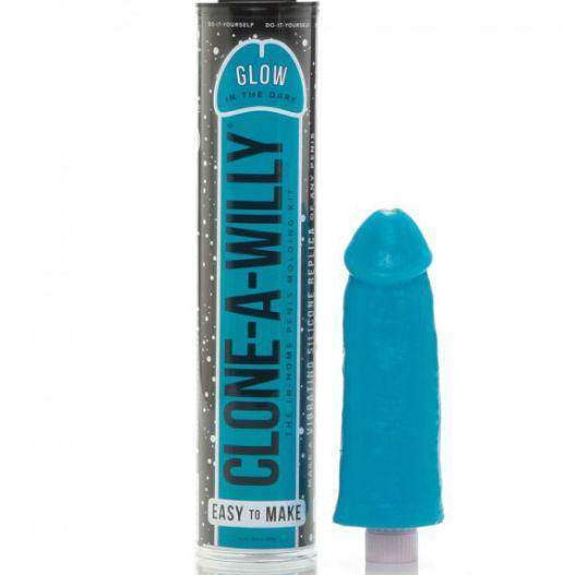 CLONE A WILLY - LEUCHTENDEN BLAUEN PENISKLONER VON MIT VIBRATOR - Vanelion Paradise