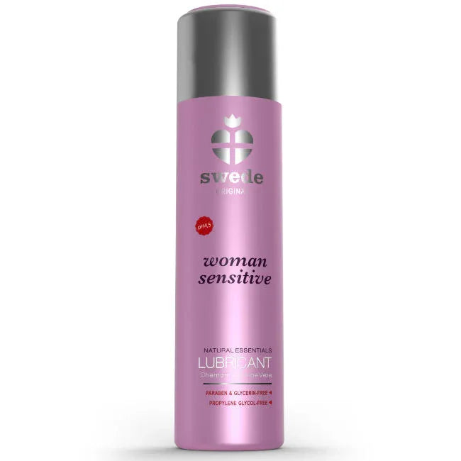 Swede Woman Sensitive – Wasserbasiertes Gleitgel 120 ml - Vanelion Paradise