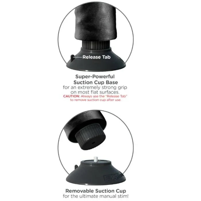 KING COCK - VIBRIERENDER DILDO MIT HODEN 23 CM SCHWARZ - Vanelion Paradise