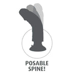 KING COCK - VIBRATORDILDO MIT HODEN 23 CM NATUR - Vanelion Paradise