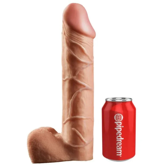 KING COCK - 30,5 CM HOLLOW STRAP-ON SUSPENDER SYSTEM - FLEISCH - Vanelion Paradise
