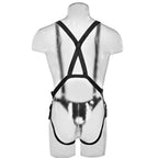 KING COCK - 30,5 CM HOLLOW STRAP-ON SUSPENDER SYSTEM - FLEISCH - Vanelion Paradise