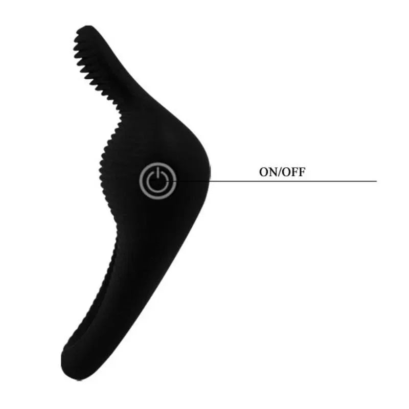 PRETTY LOVE - THIMBLE VIBRATORRING SCHWARZ - Vanelion Paradise