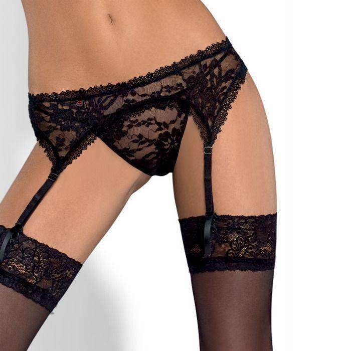 OBSESSIVE - SCHWARZER CATIA-GARER-GÜRTEL S/M - Vanelion Paradise