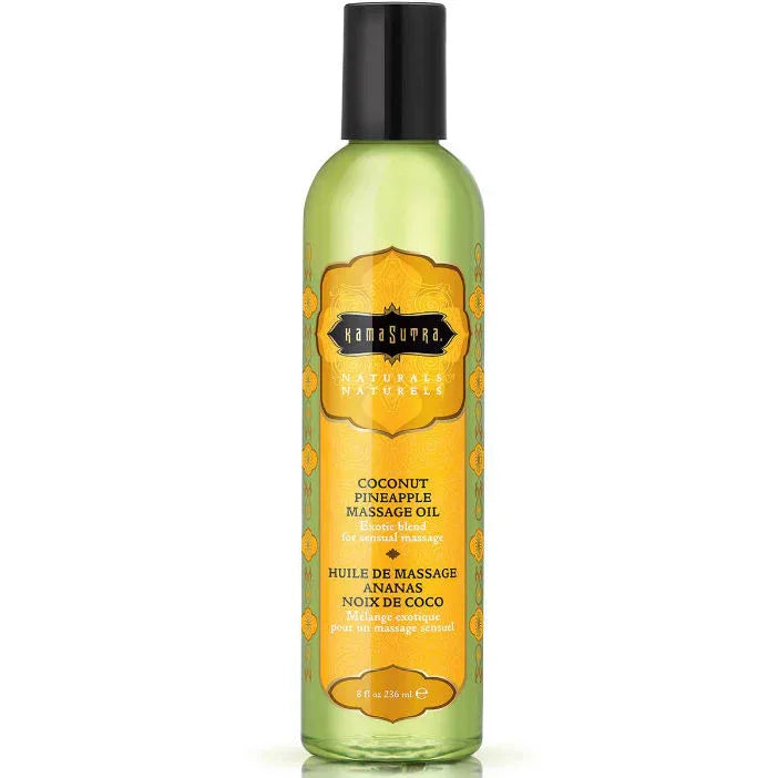 KAMASUTRA - NATURALS PIÑA COLADA MASSAGEÖL 236ML - Vanelion Paradise