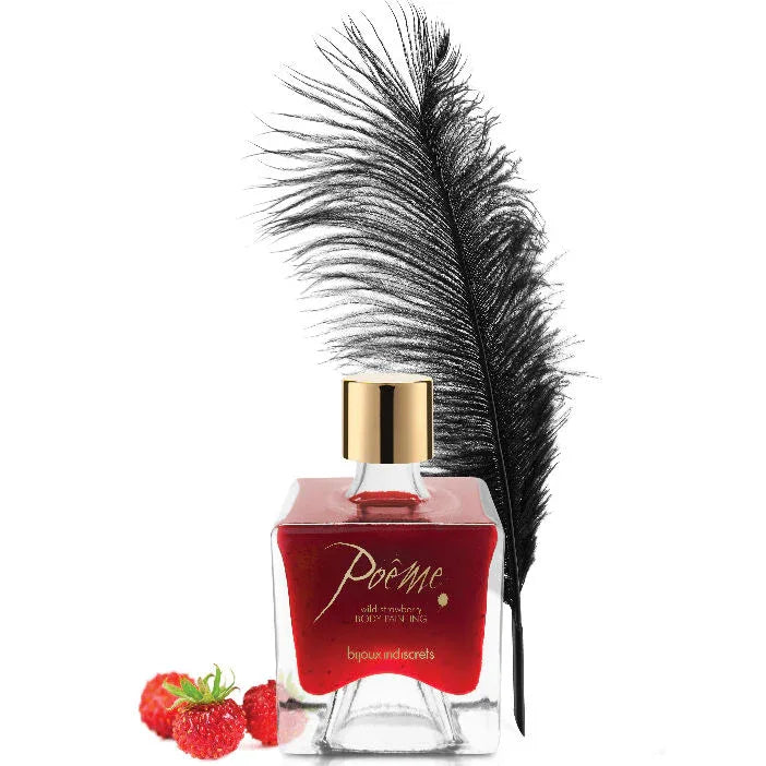 BIJOUX - POEME ESSBARE FARBE WILDE ERDBEERE 50 GR - Vanelion Paradise