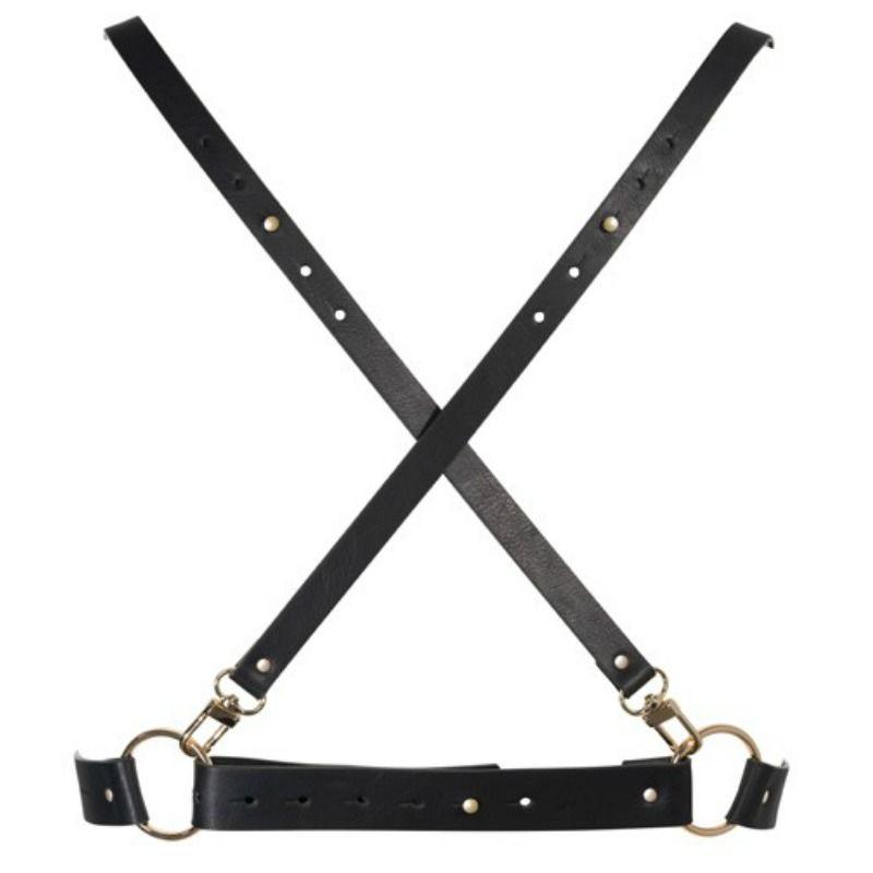 BIJOUX INDISCRETS MAZE - X HARNESS SCHWARZ