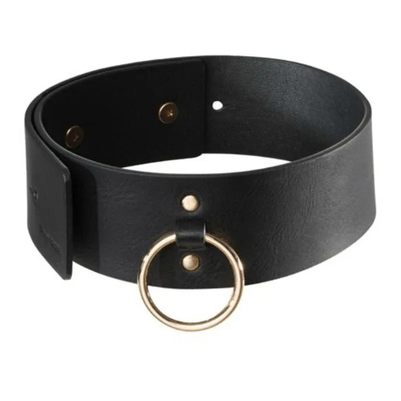 BIJOUX INDISCRETS MAZE - SCHWARZE HALSKETTE MIT RIEMEN - Vanelion Paradise