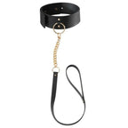 BIJOUX INDISCRETS MAZE - SCHWARZE HALSKETTE MIT RIEMEN - Vanelion Paradise