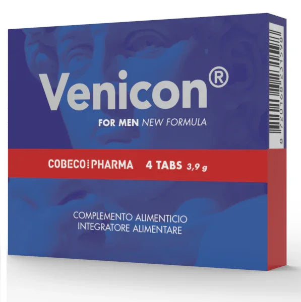 COBECO Venicon für Männer - 4 Tabs für mehr Vitalität und Energie - Vanelion Paradise