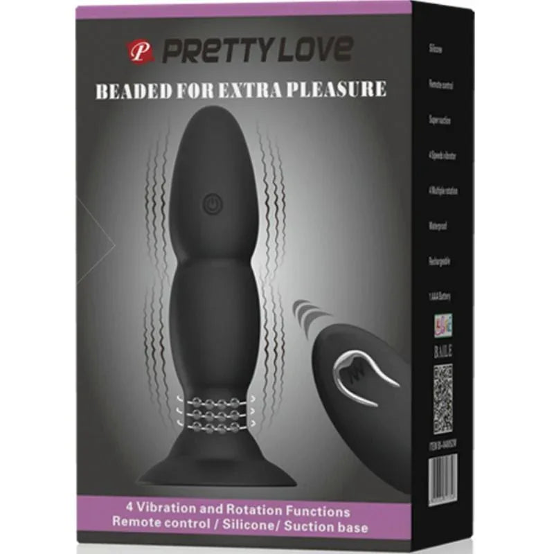 PRETTY LOVE - PLUG VIBRATOR UND ROTATION DURCH FERNBEDIENUNG - Vanelion Paradise