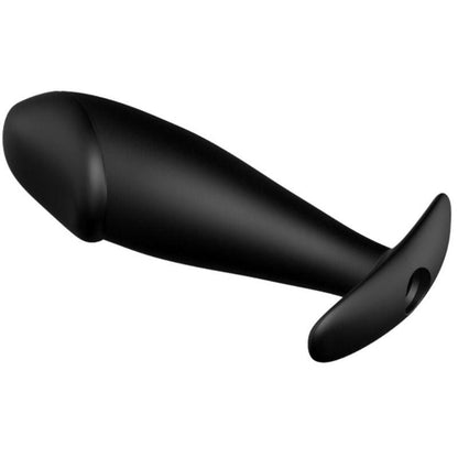 PRETTY LOVE - SILIKON ANAL PLUG PENIS FORM UND 12 VIBRATIONSMODI SCHWARZ