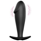 PRETTY LOVE - SILIKON ANAL PLUG PENIS FORM UND 12 VIBRATIONSMODI SCHWARZ - Vanelion Paradise