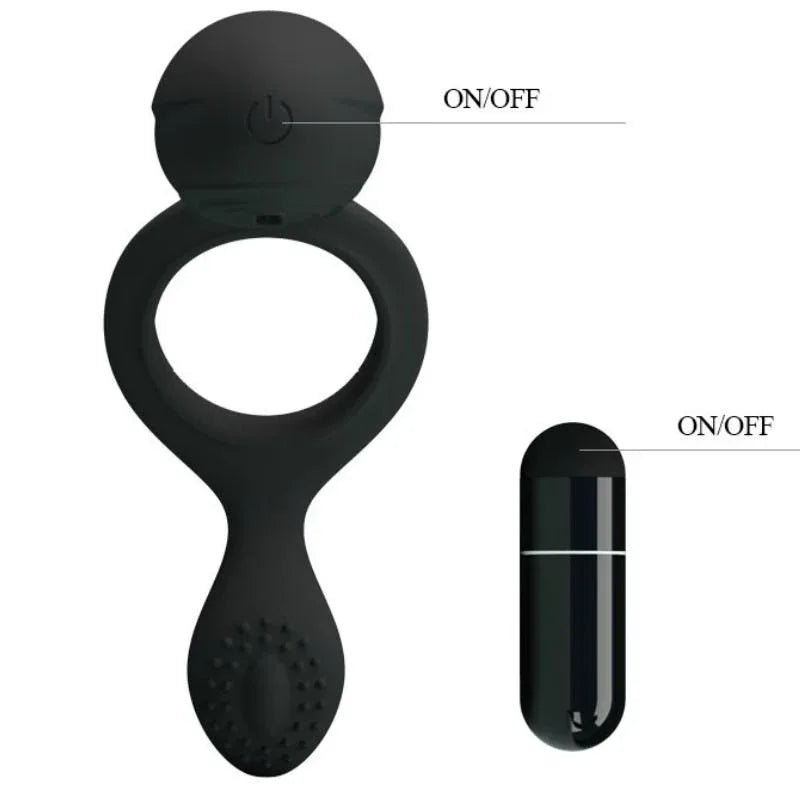 PRETTY LOVE - ETHEL VIBRATIONSRING MIT STIMULATOR - Vanelion Paradise
