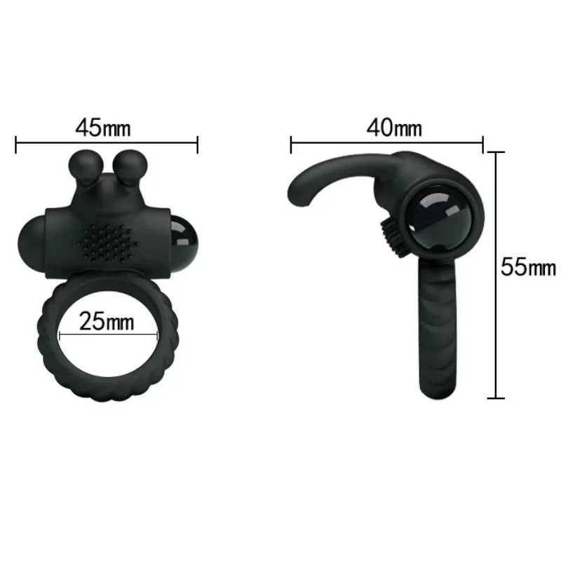 PRETTY LOVE - EUDORA VIBRIERRING MIT STIMULATOR - Vanelion Paradise