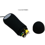 PRETTY LOVE - ANAL PLUG ANKERFORM SILIKON 12 VIBRATIONSMODI SCHWARZ - Vanelion Paradise