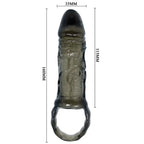 BAILE - PENISVERLNGERUNGSHÜLLE MIT GURT FÜR HODEN 11.5 CM - Vanelion Paradise