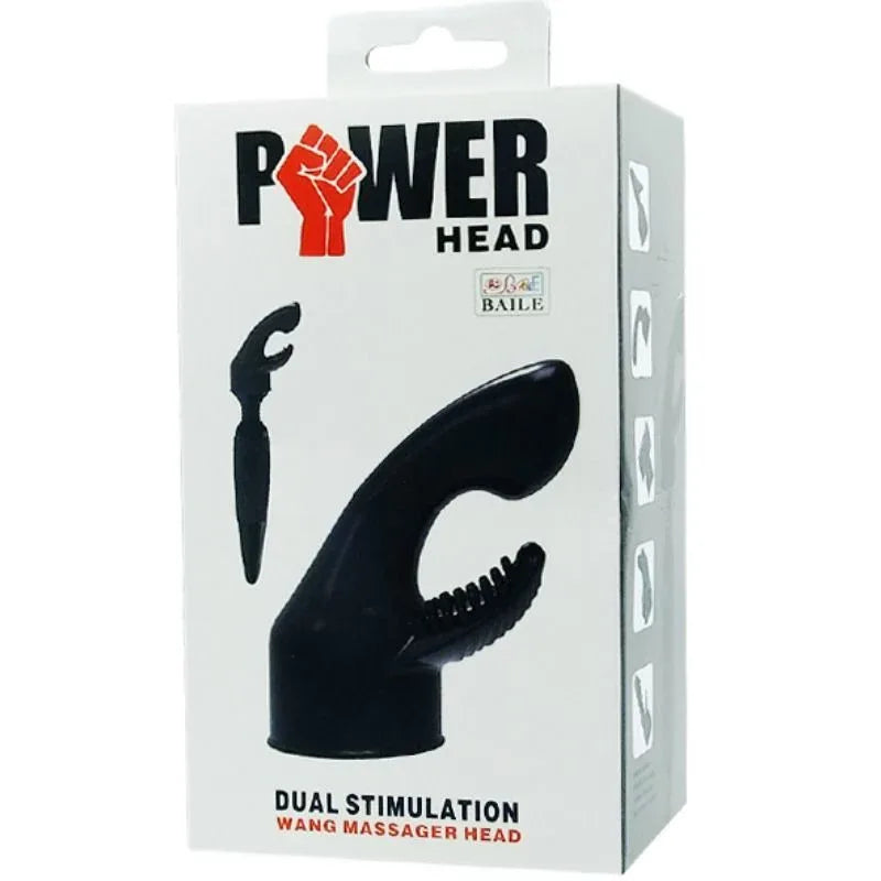BAILE - POWER HEAD INTERCAMBIABLE HEAD FÜR MASSAGERGY PUNKT STIMULATION UND KLITORIS - Vanelion Paradise
