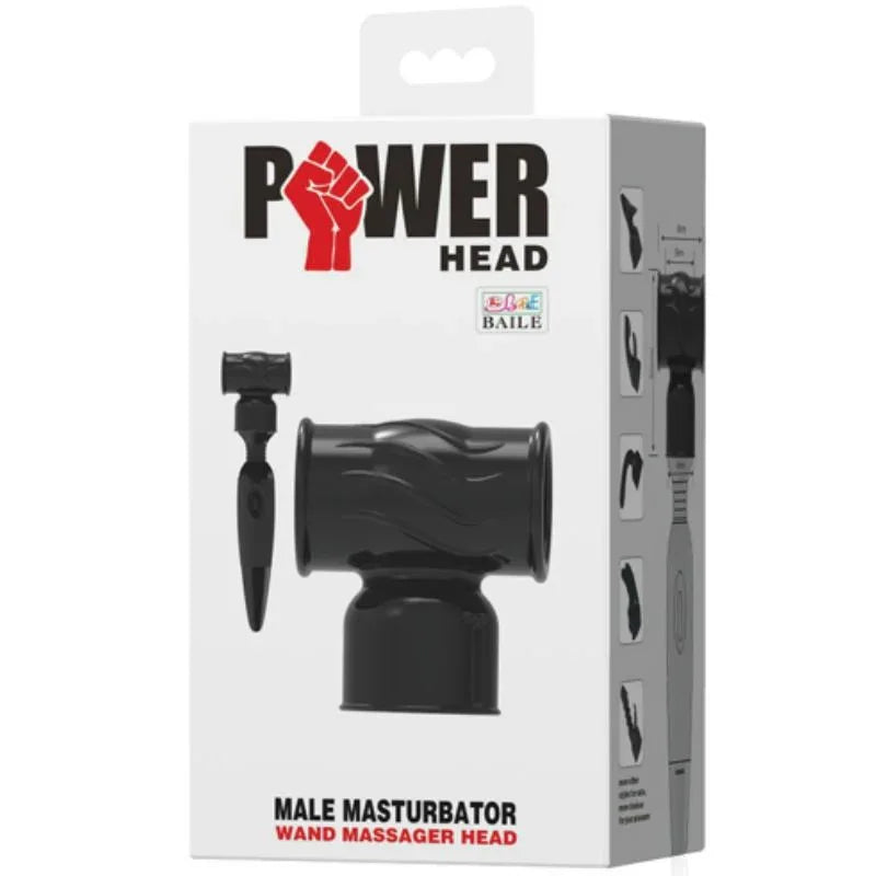 BAILE - AUSWECHSELBARER POWERKOPF FÜR MÄNNLICHES MASSAGER - Vanelion Paradise