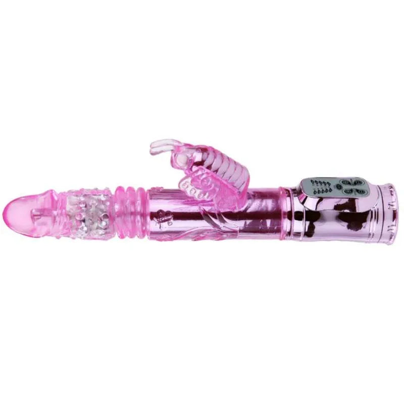 BAILE - WIEDERAUFLADBARER VIBRATOR MIT ROTATION UND POCHENDEN SCHMETTERLINGSSTIMULATOR - Vanelion Paradise