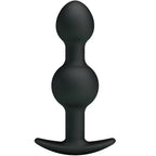 PRETTY LOVE - SILIKON ANALKUGELN MIT SPEZIELLER STIMULATION 10.3 CM SCHWARZ - Vanelion Paradise