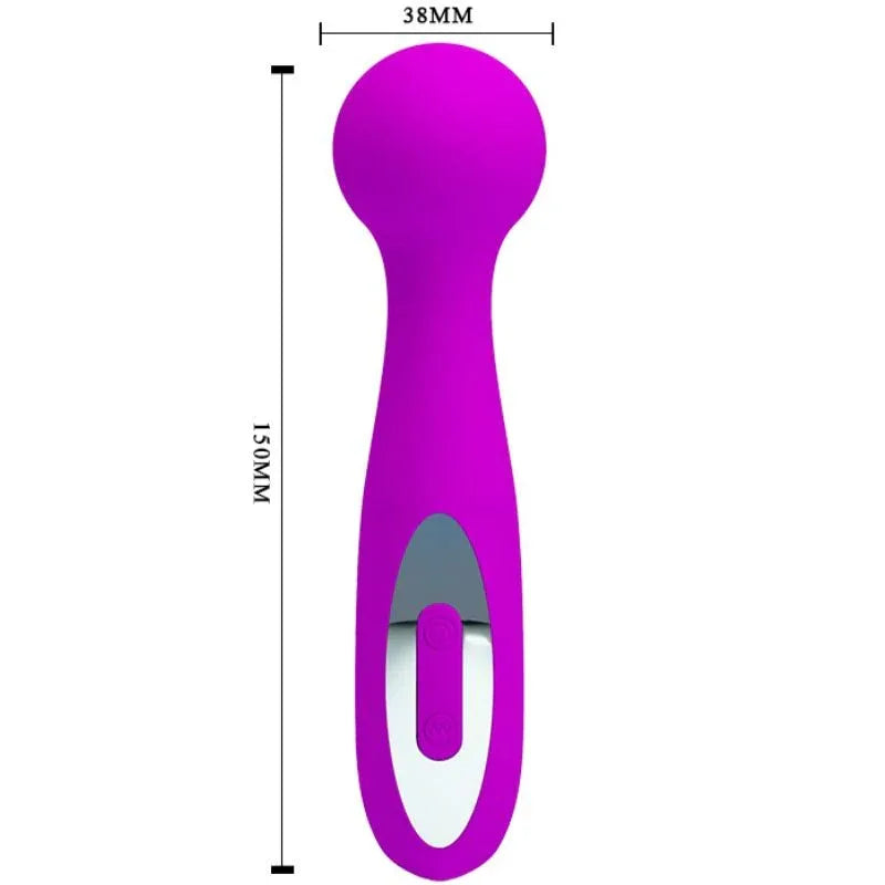 PRETTY LOVE - WADE WIEDERAUFLADBARES MASSAGER 12 FUNKTIONEN - Vanelion Paradise