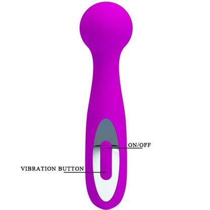 PRETTY LOVE - WADE WIEDERAUFLADBARES MASSAGER 12 FUNKTIONEN