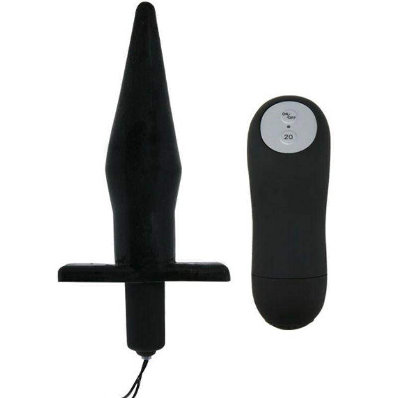 BAILE - BUTT ANALPLUG MIT VIBRATION SCHWARZ - Vanelion Paradise