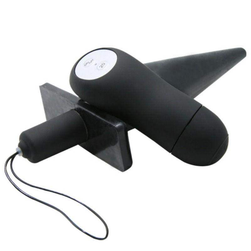 BAILE - BUTT ANALPLUG MIT VIBRATION SCHWARZ - Vanelion Paradise
