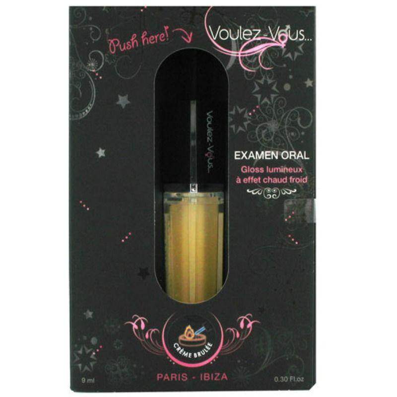 VOULEZ-VOUS - LEICHTER GLANZ MIT WIRKUNG HEISS KALT - CRÈME BRULÉE GESCHMACK 10 ML - Vanelion Paradise