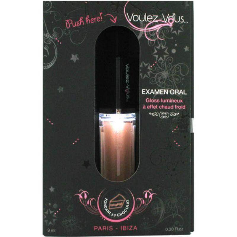 VOULEZ-VOUS - LEICHTER GLANZ MIT WIRKUNG HEISS KALT - SCHOKOLADENFONDANTGESCHMACK 10 ML - Vanelion Paradise