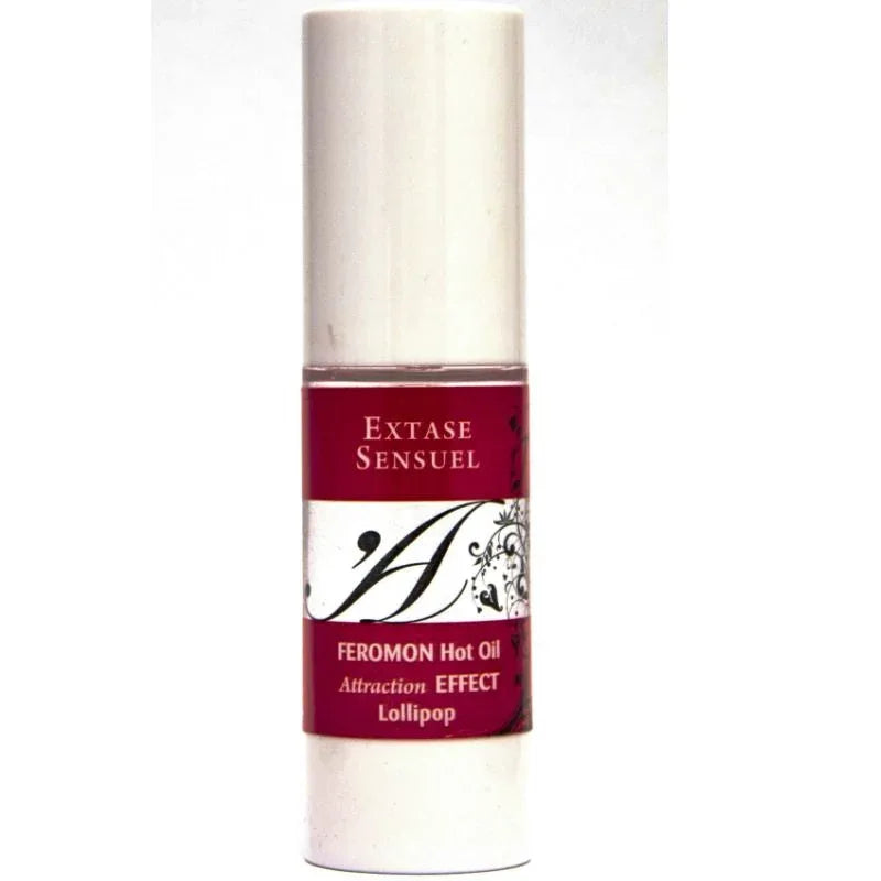 EKSTASE SENSUAL - MASSAGEÖL MIT WÄRMEFFEKT UND LOLLIPOP PHEROMONEN 30 ML - Vanelion Paradise