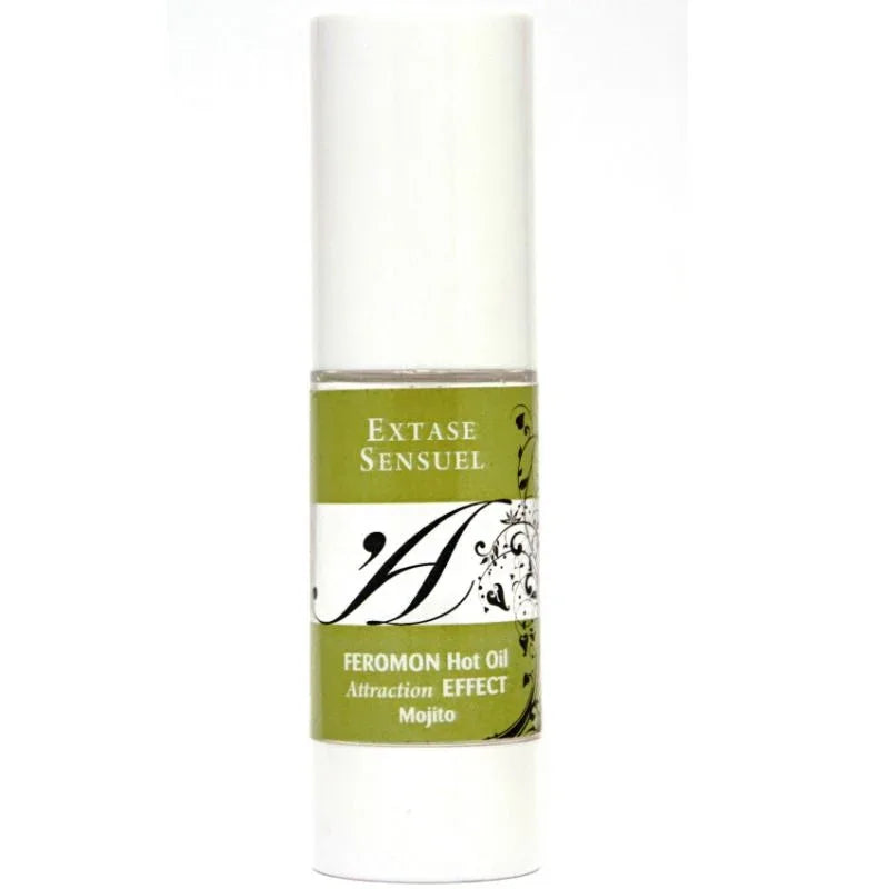 EKSTASE SENSUAL - MASSAGEÖL MIT WÄRMEEFFEKT UND MOJITO PHEROMONEN 30 ML - Vanelion Paradise