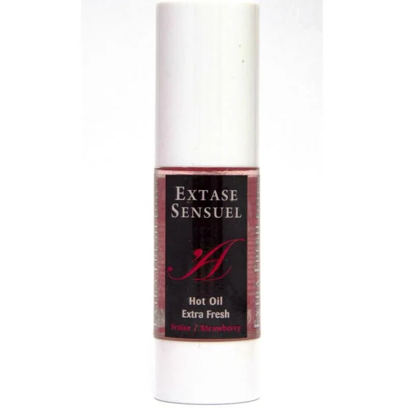 EKSTASE SENSUAL - MASSAGEÖL MIT EXTRA FRISCHEM ERDBEER EFFEKT 30 ML - Vanelion Paradise